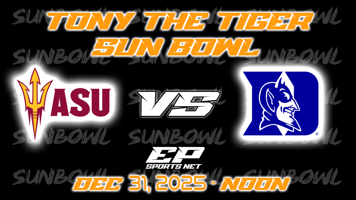 Sun Bowl Game : Arizona St vs Duke in the 92nd Annual Tony the Tiger Sun Bowl