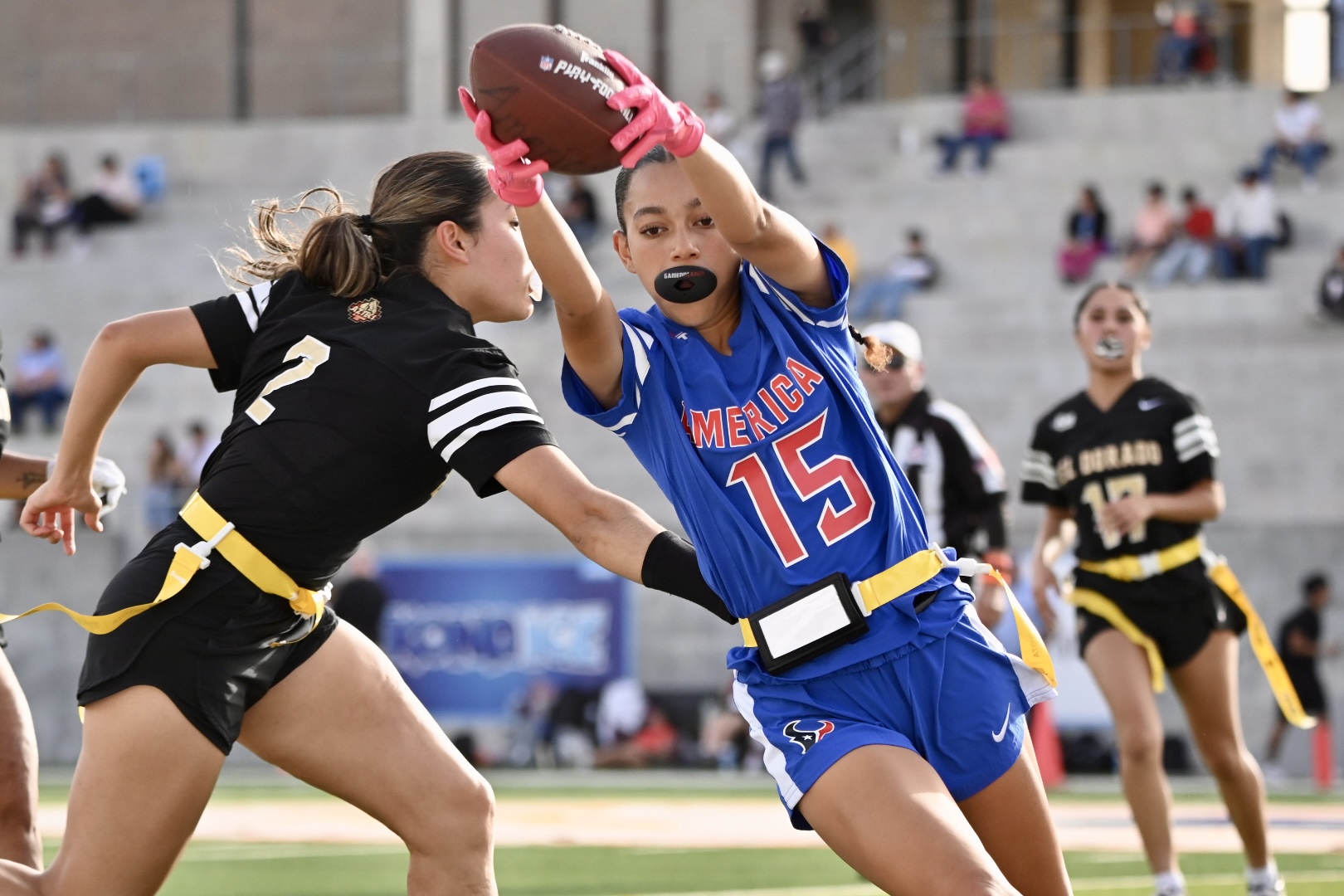 Female Flag Football Scoreboard Week 3, Apr 27