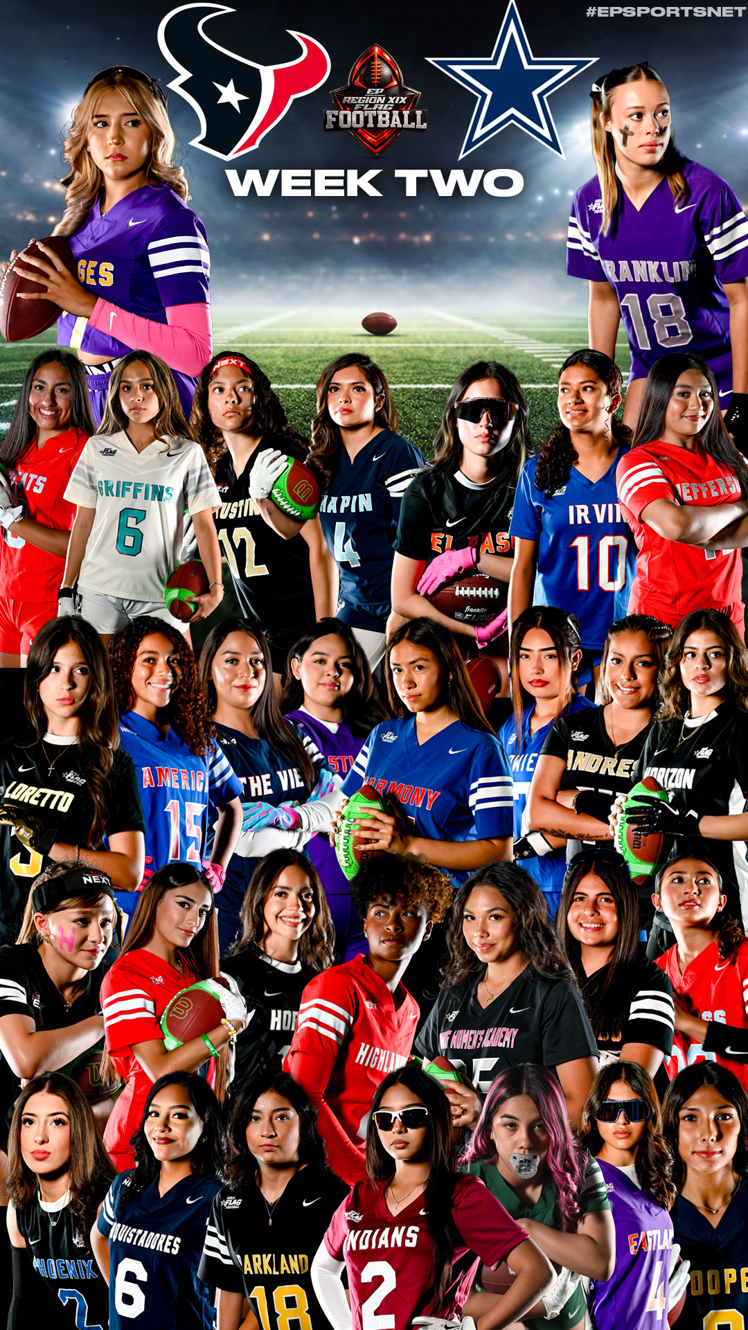 HS SPORTS: WEEK TWO FLAG FOOTBALL SCOREBOARD