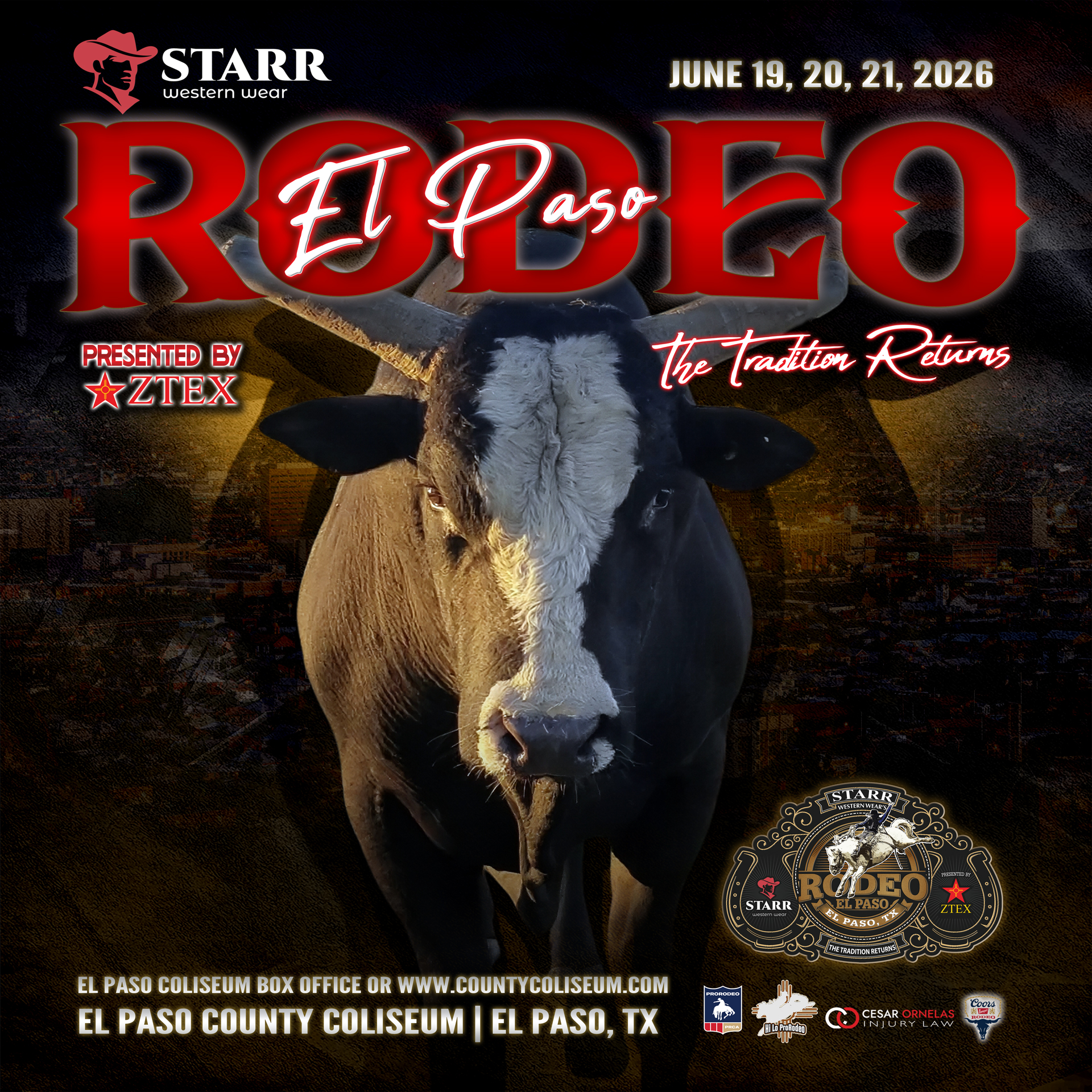 Entertainment: Starr Western Wear’s Rodeo El Paso presented by Ztex Construction