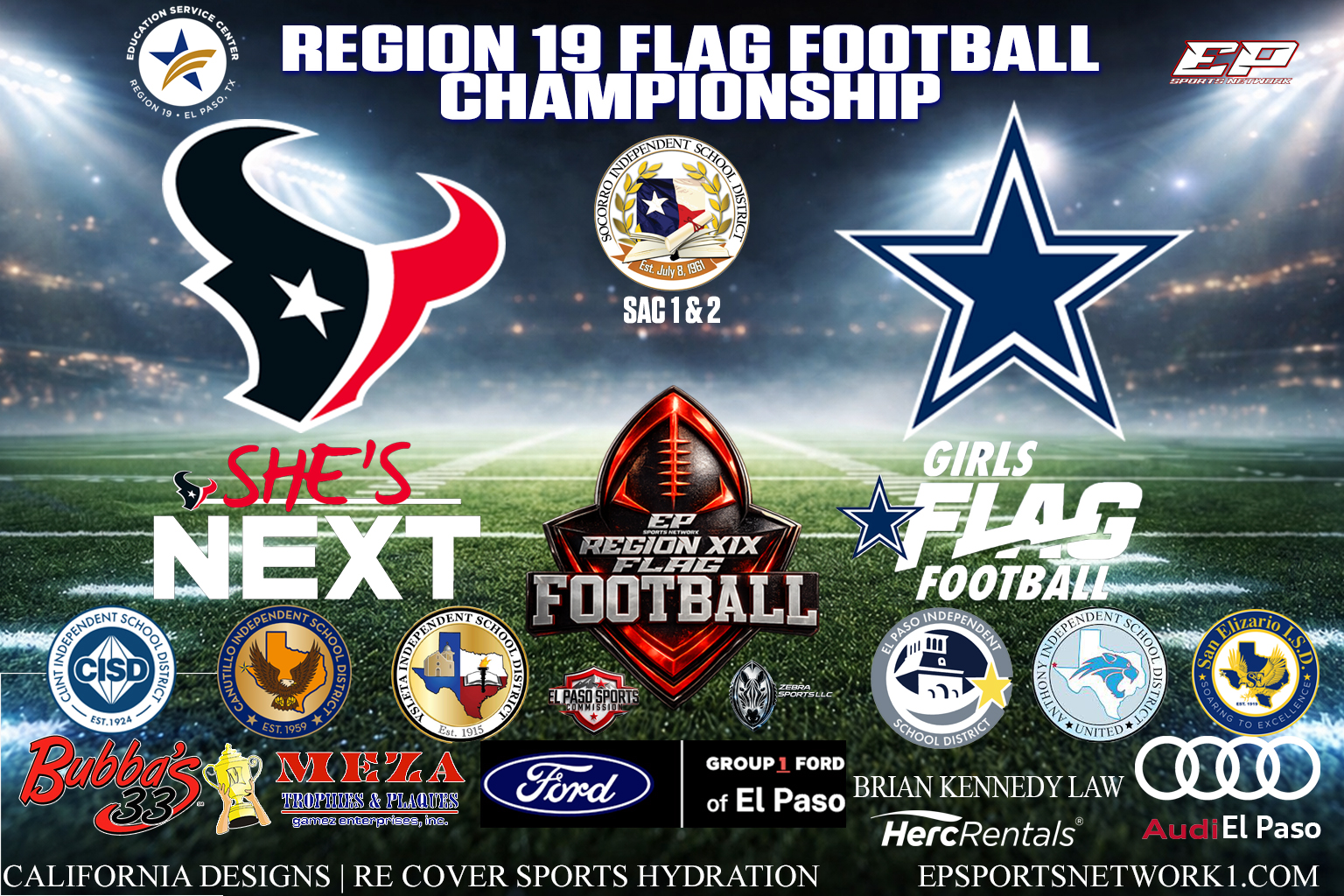 Flag Football: Scoreboard Day Two